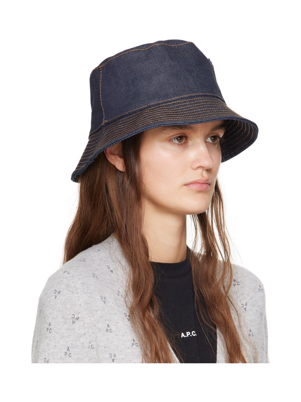 Blue Thais Bucket Hat - 2