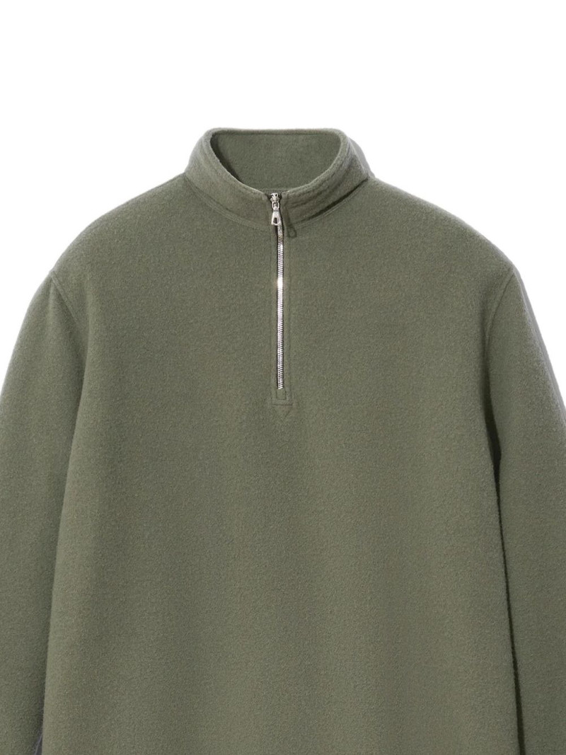 RIER zip fleece top outlook