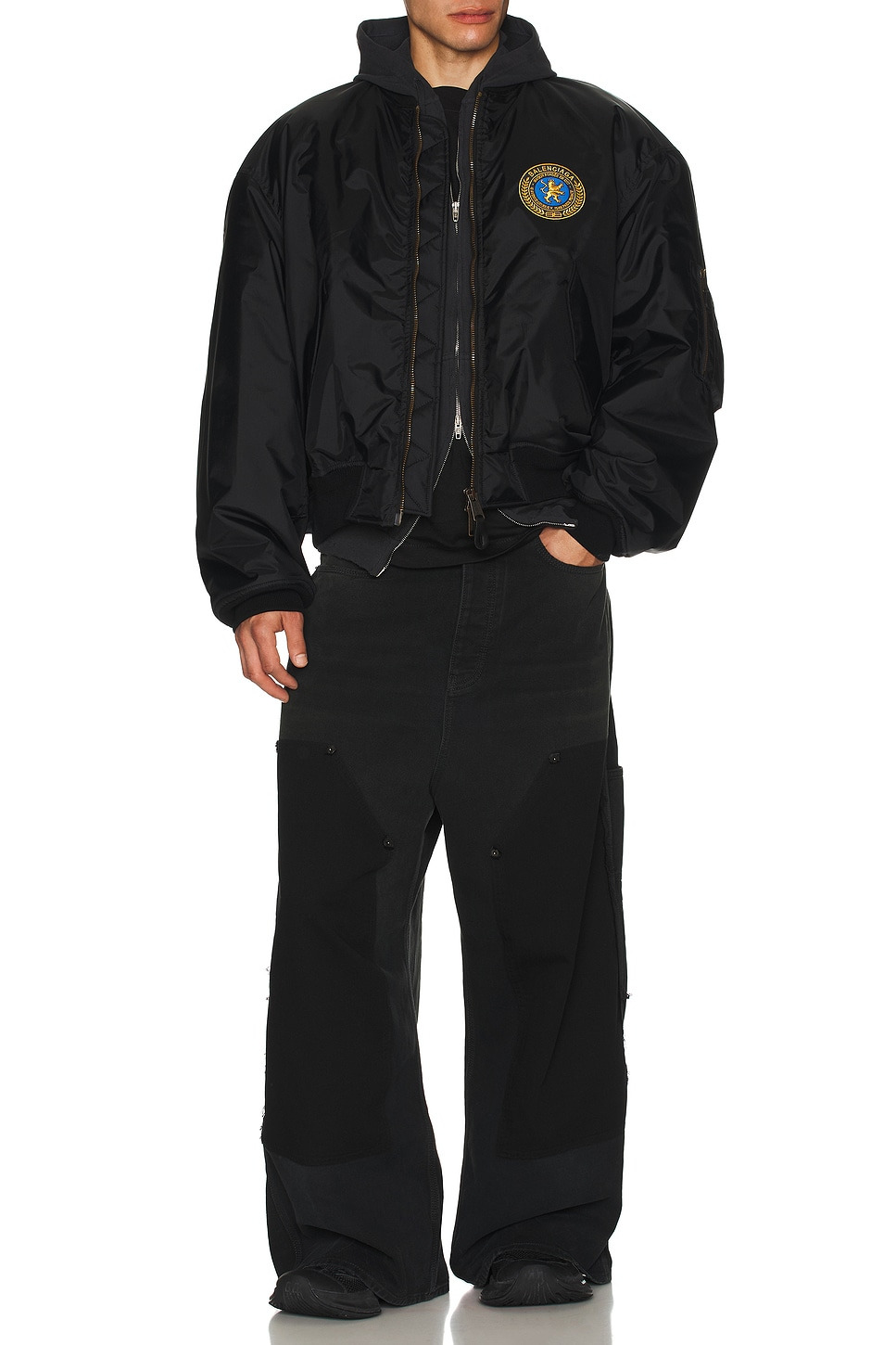 Large Fit Bomber Jaket - 5