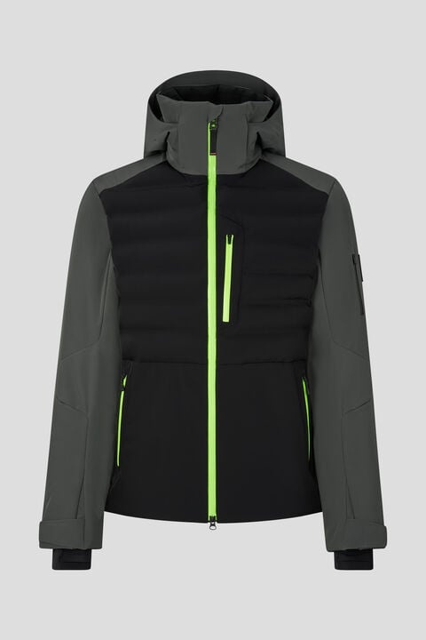 Ivo Ski jacket in Black/Gray - 1