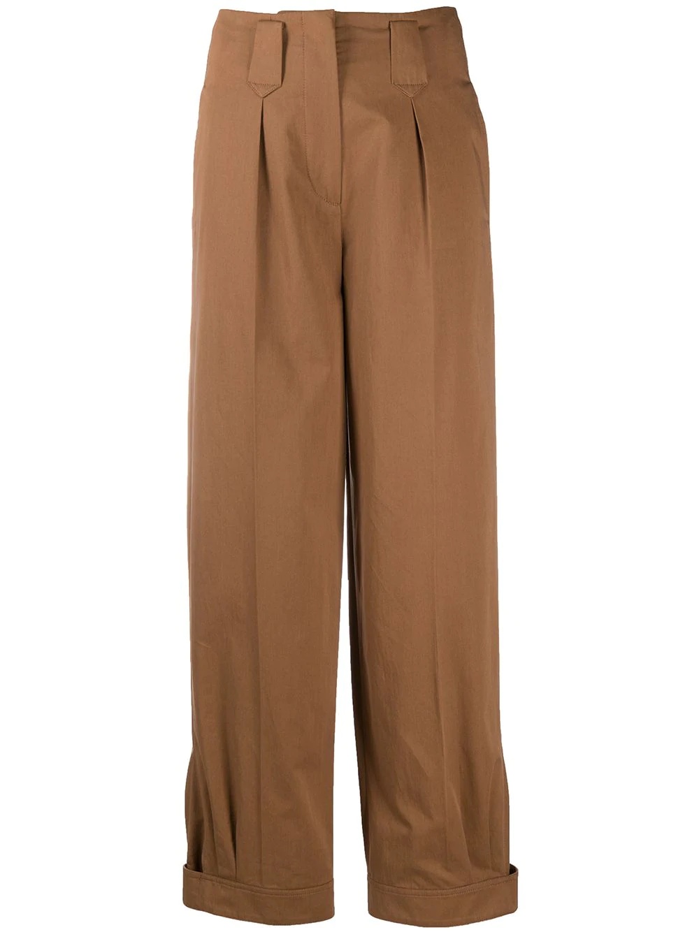 high-waisted trousers - 1