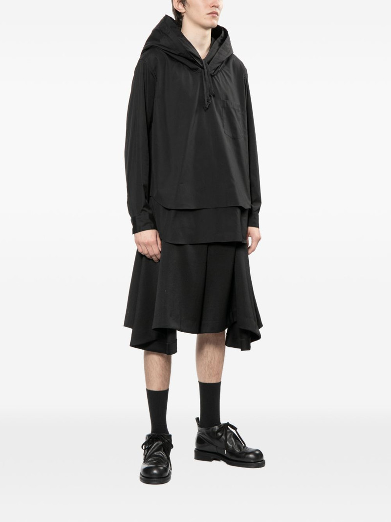 Comme des Garçons Homme Plus cotton hoodie outlook