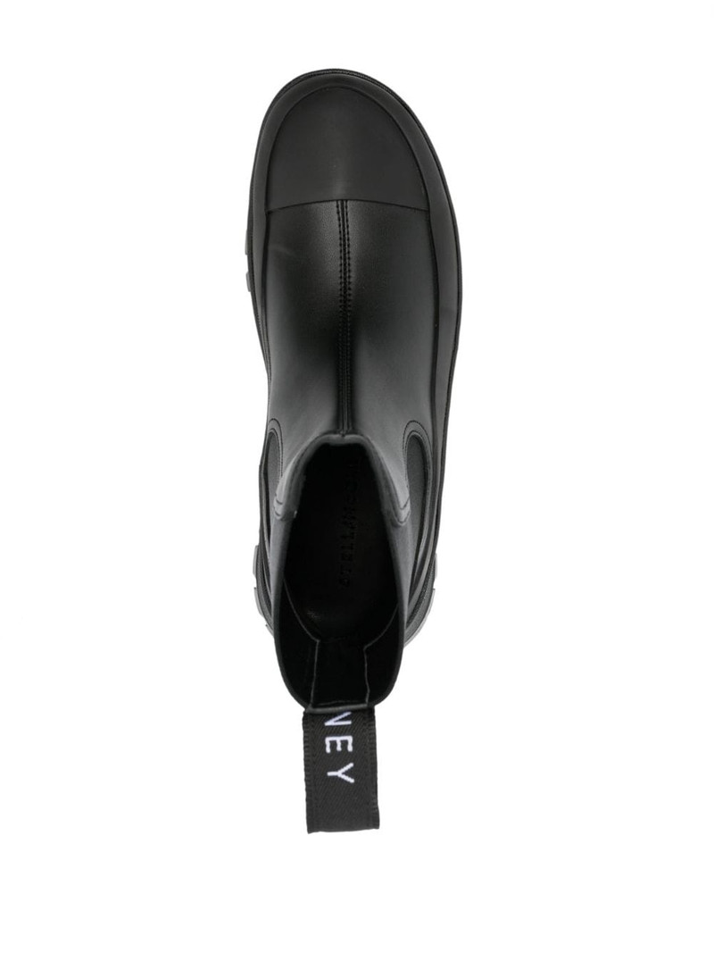 Trace faux-leather ankle boots 4
