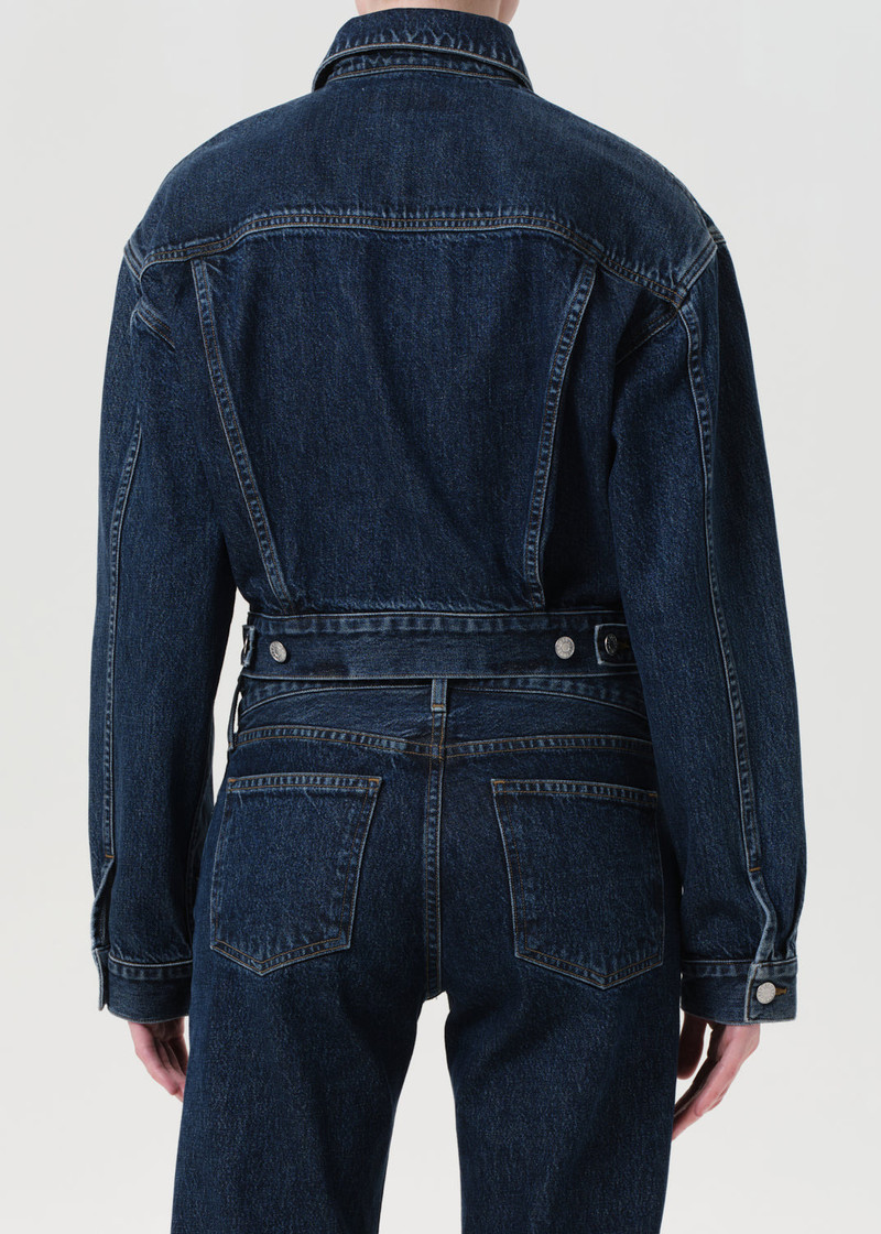 AGOLDE RADLEY JACKET IN VENEER outlook