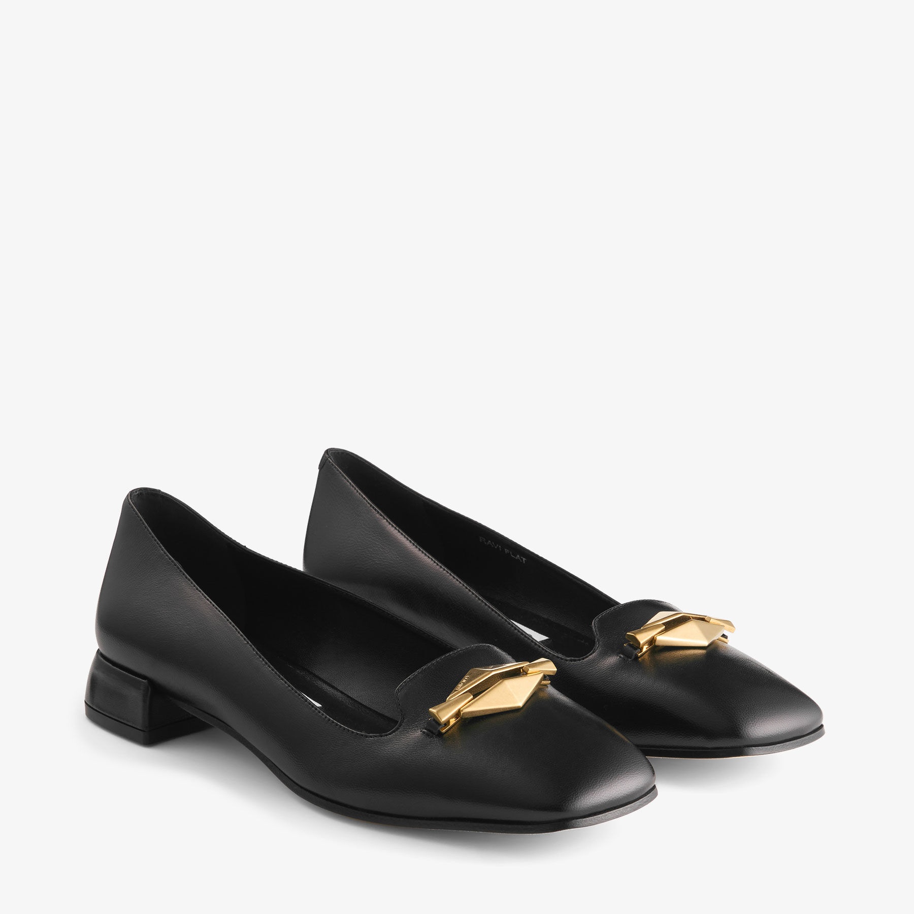 Ravi Flat
Black Nappa Leather Flats - 2