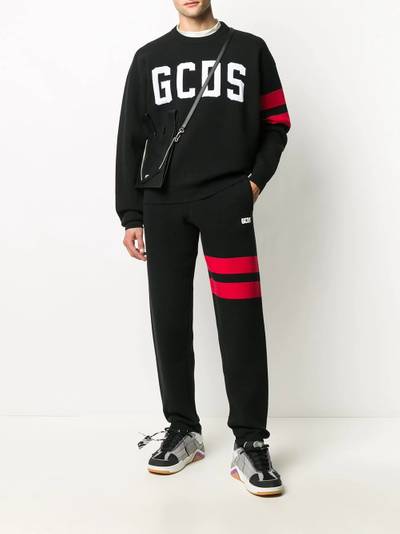 GCDS logo print jumper outlook