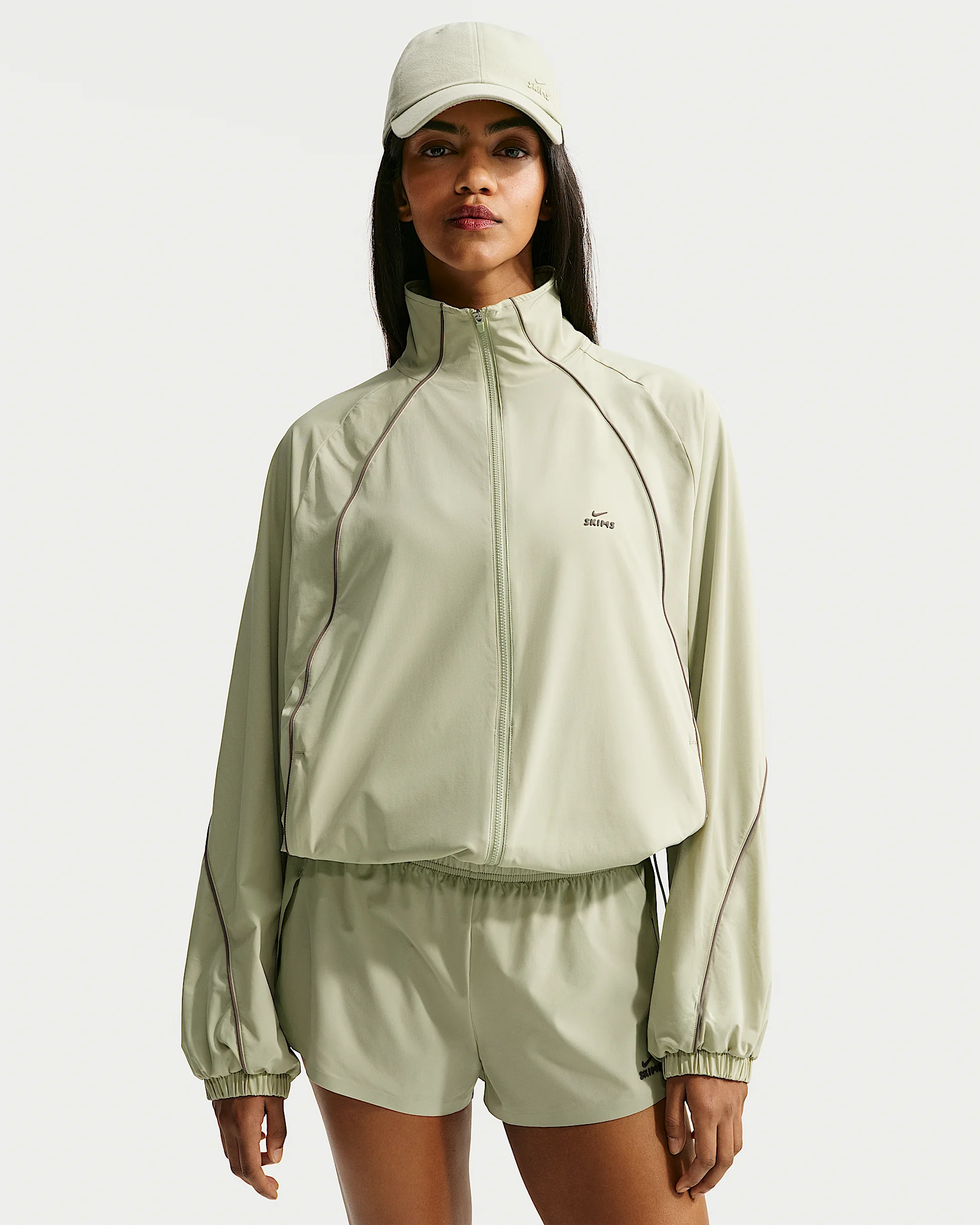 NikeSKIMS Stretch Nylon Women's Oversized Jacket - 1