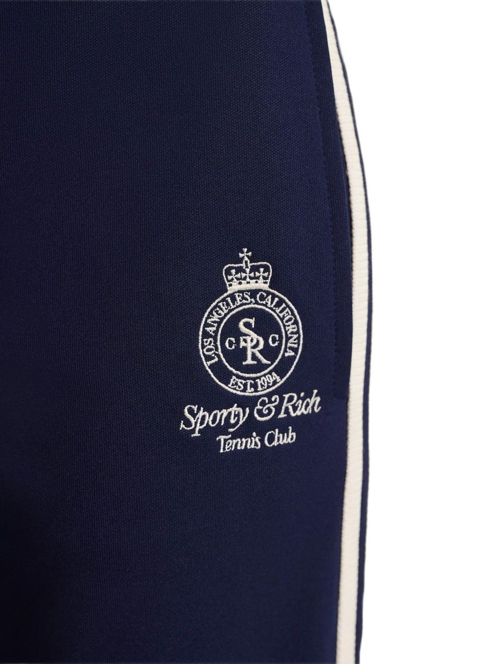 Crown Tennis side-stripe track pants - 4