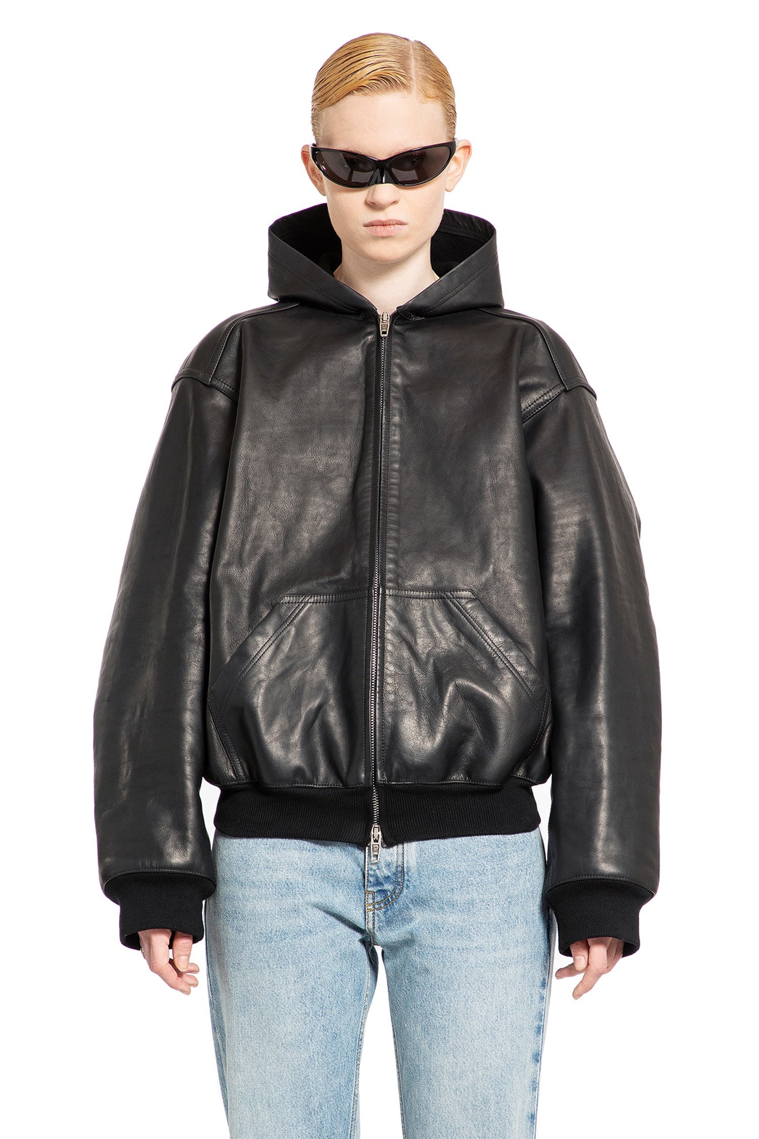 【FLAREUP】23FW★ Hoodie Balmacaan Long Coat 1modelback0241U10105004_Hooded