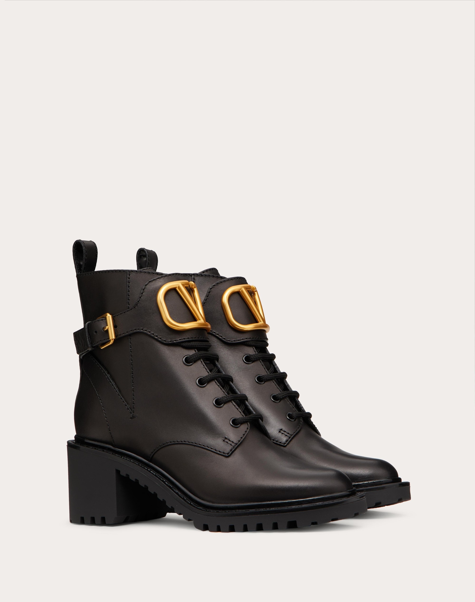 VLOGO SIGNATURE CALFSKIN COMBAT BOOT 70 MM - 2