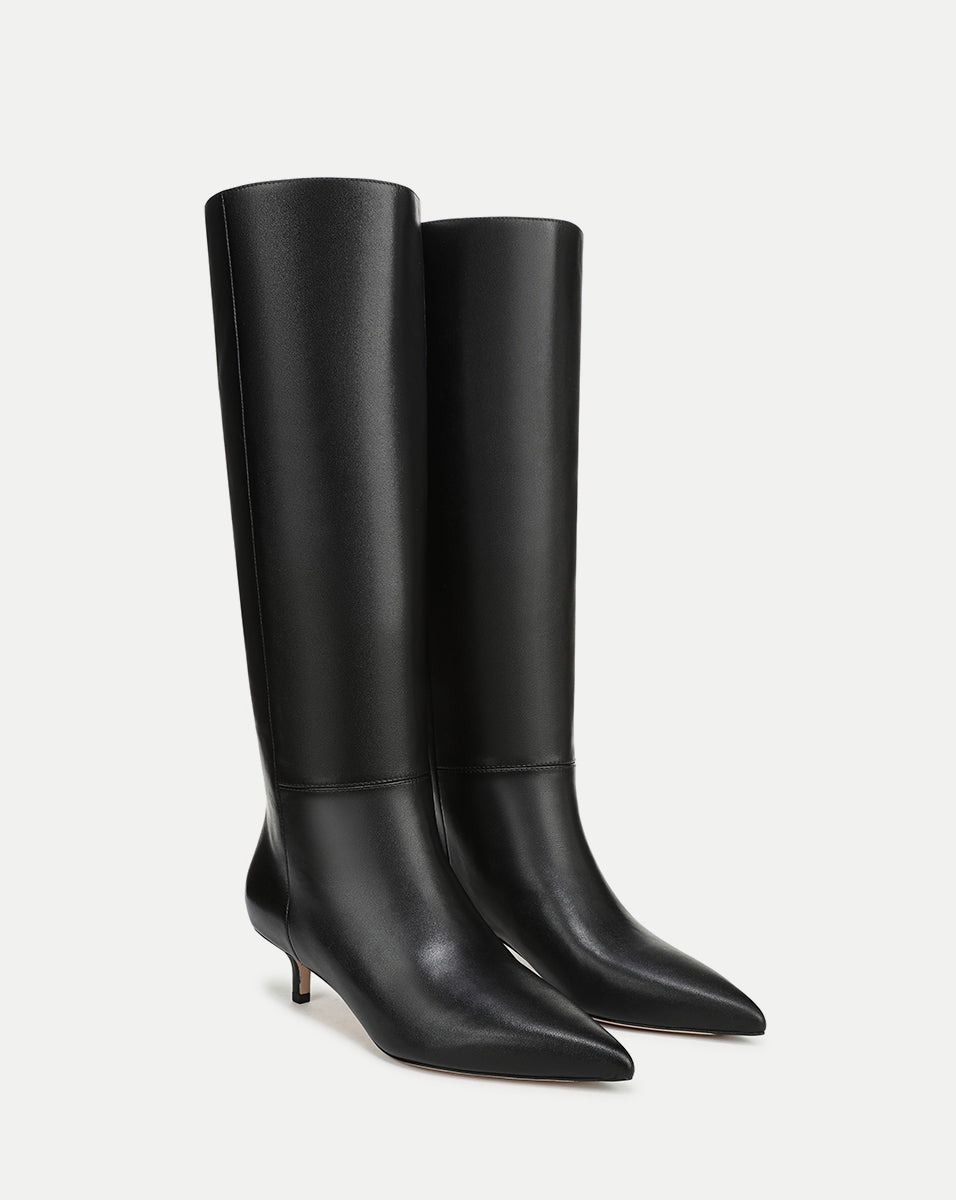 LISA LEATHER TALL BOOT - 2