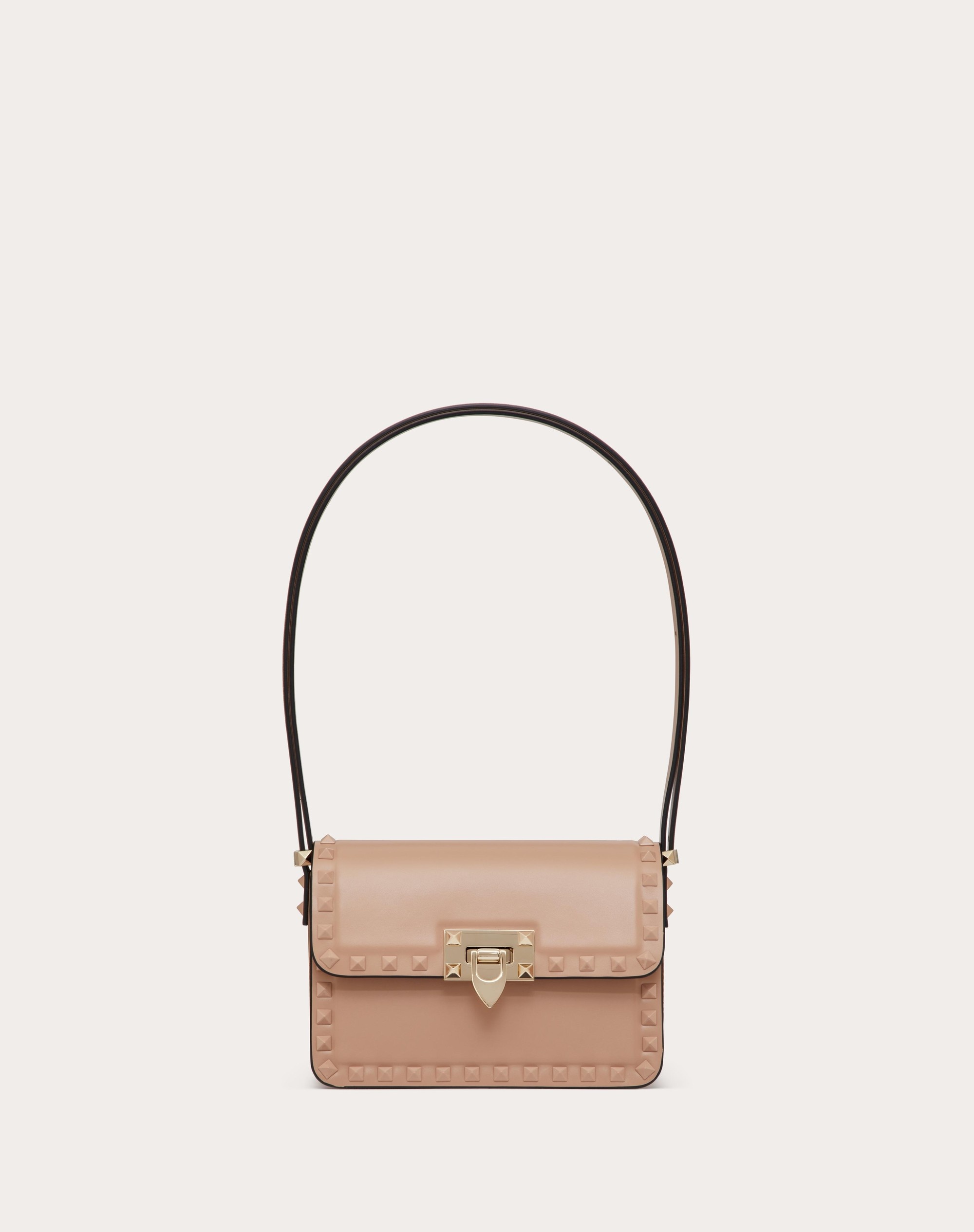 SMALL ROCKSTUD23 SMOOTH CALFSKIN SHOULDER BAG - 1
