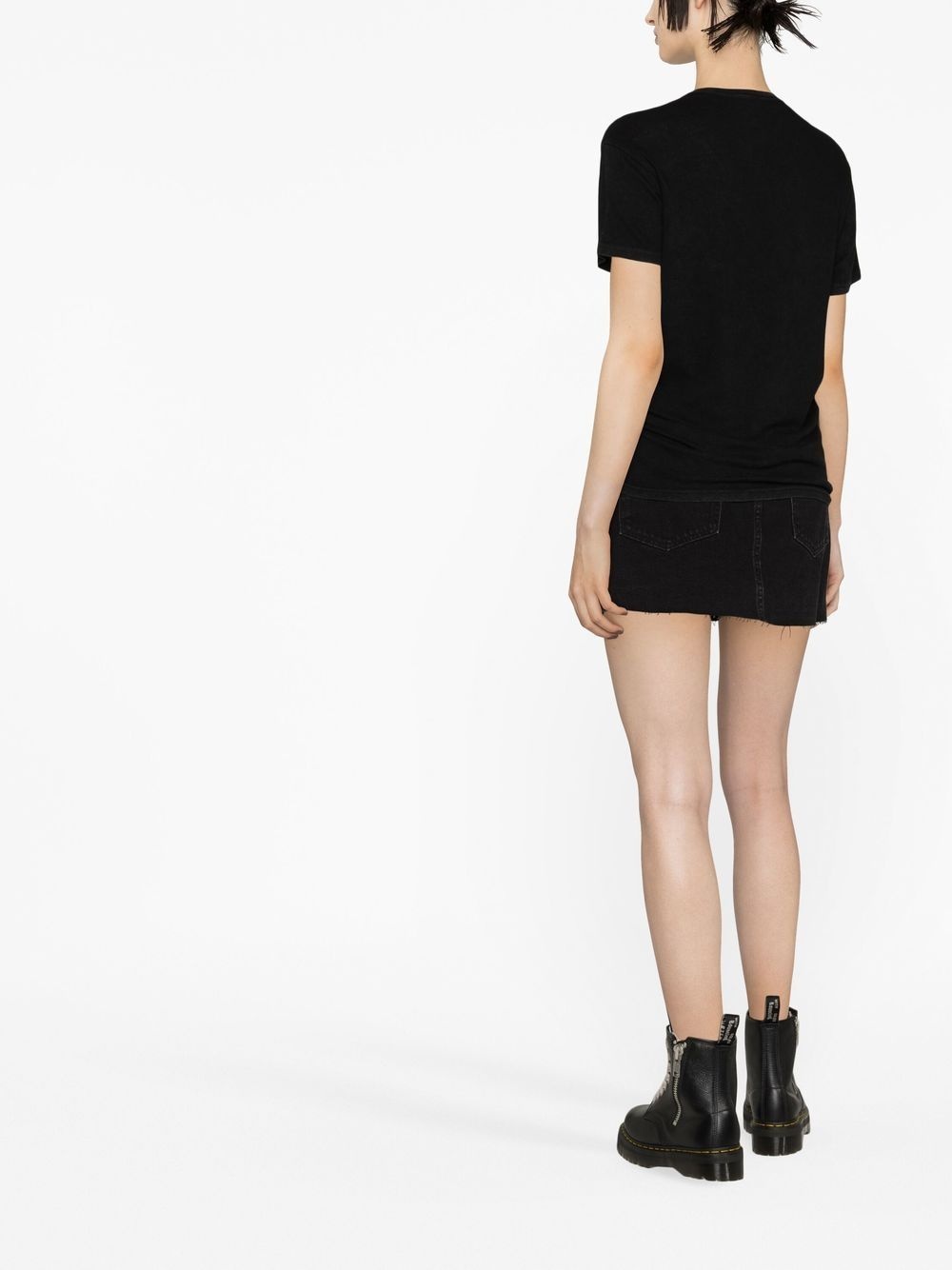 slogan-print T-shirt - 3