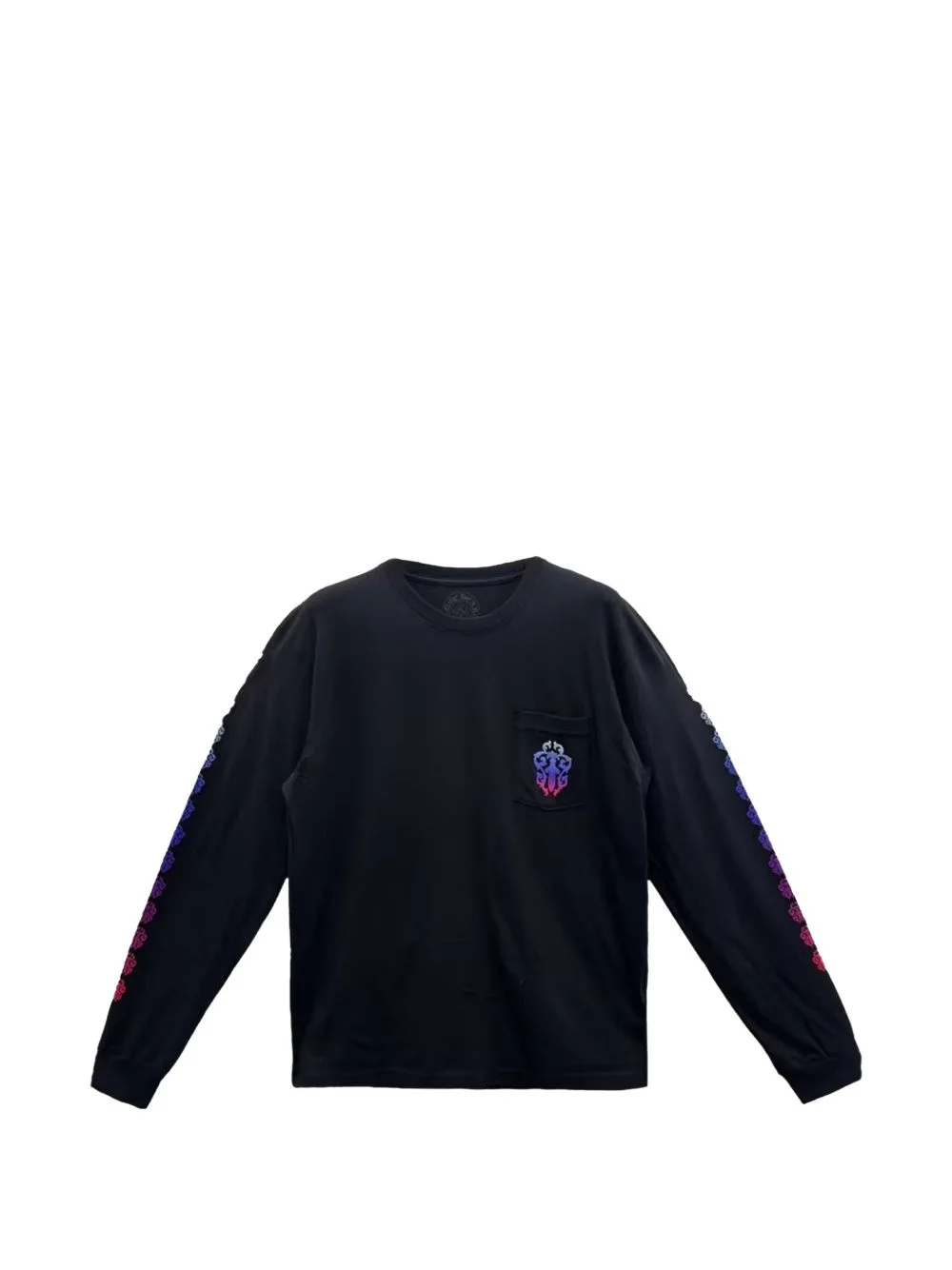 Gradient Dagger Horseshoe long-sleeve sweater - 1