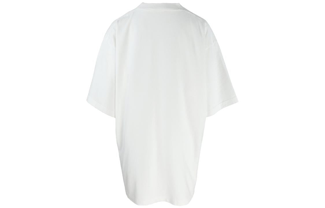 (WMNS) Balenciaga No Comment T-Shirt 'White' 684155TLVG30330 - 2