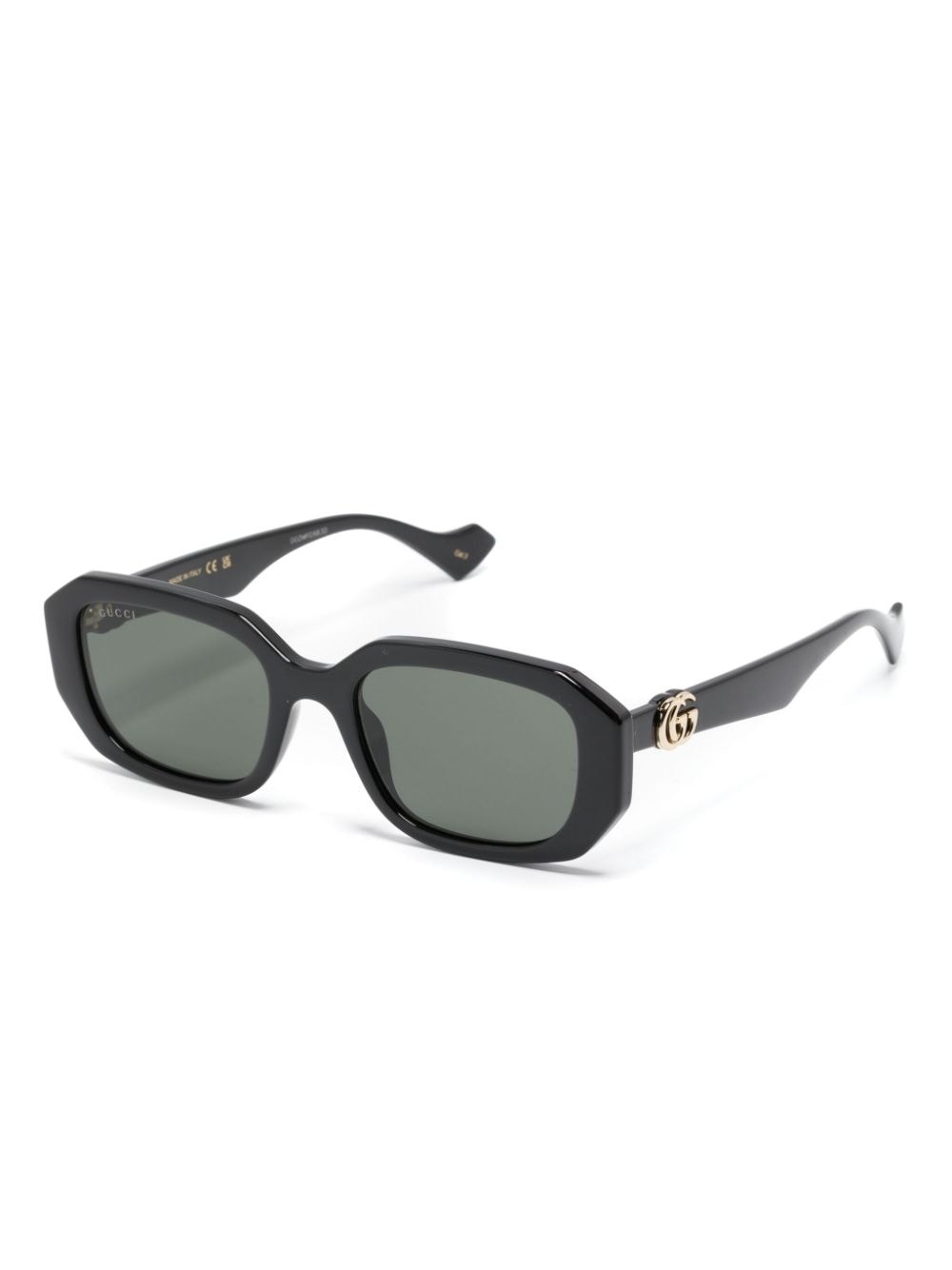 Double-G geometric-frame sunglasses - 2