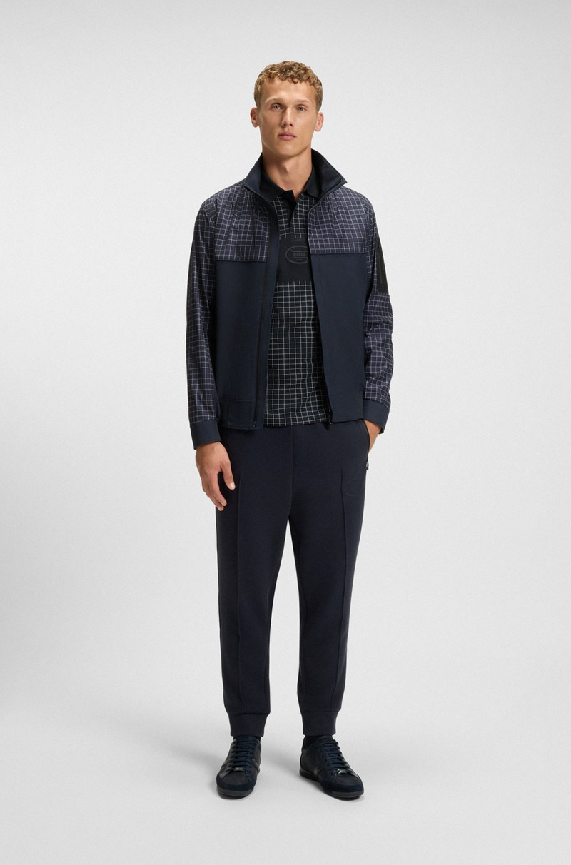BOSS REGULAR-FIT POLO SHIRT IN LIGHTWEIGHT CHECKED PIMA COTTON outlook