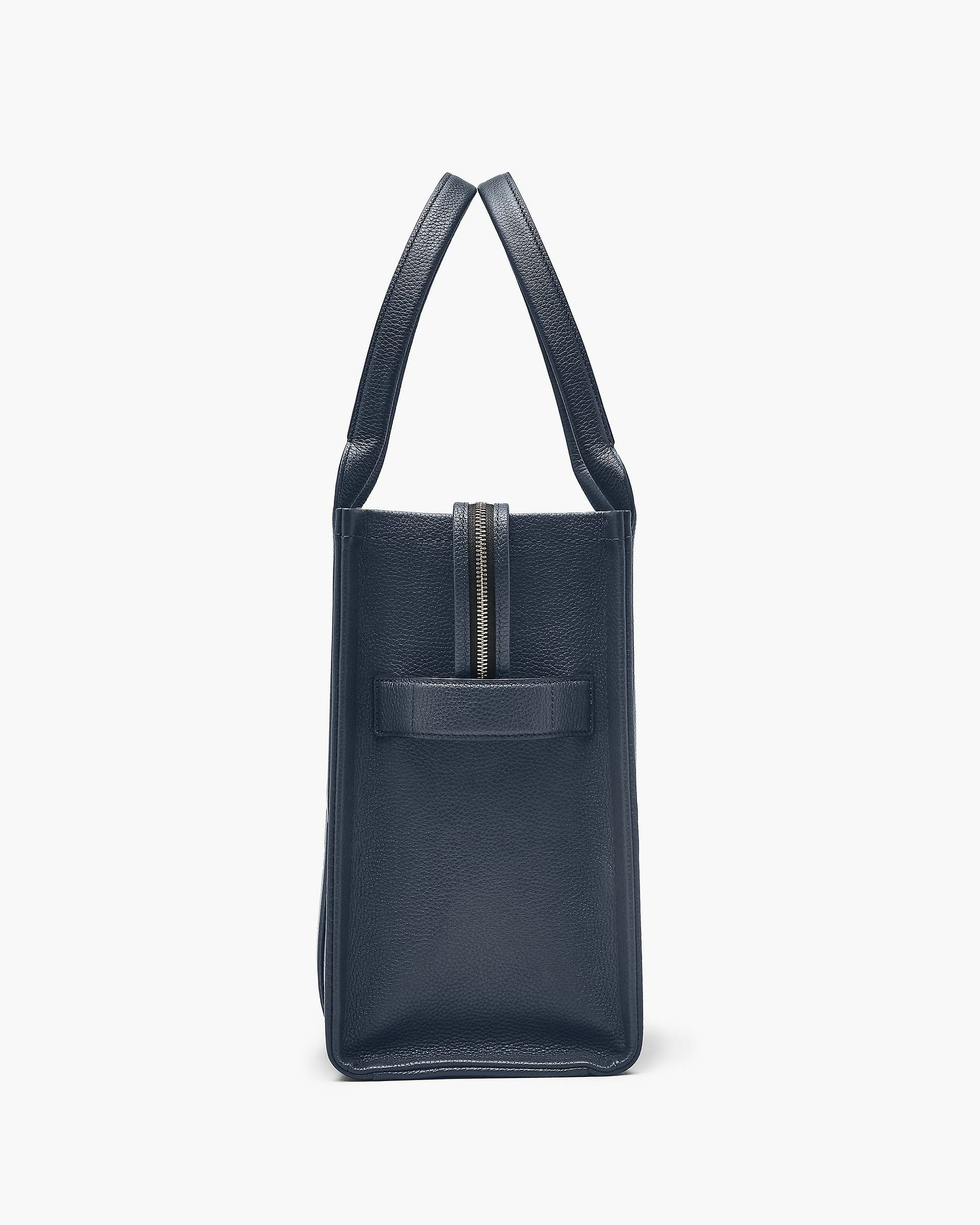 THE LEATHER LARGE TOTE BAG - 5