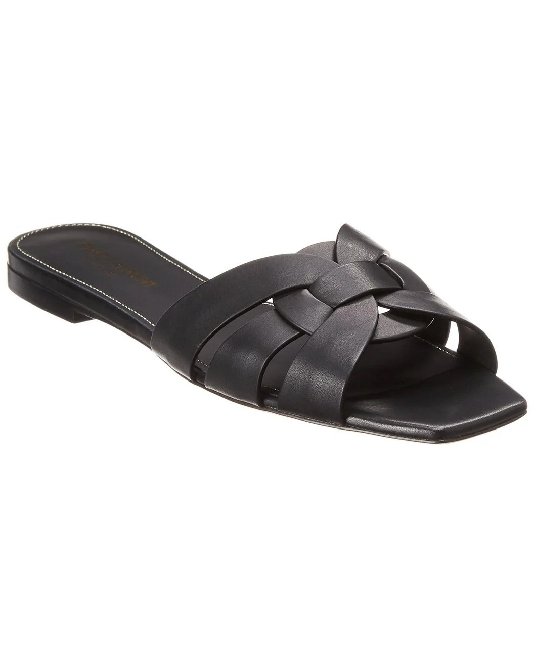 Saint Laurent Tribute Leather Sandal - 1