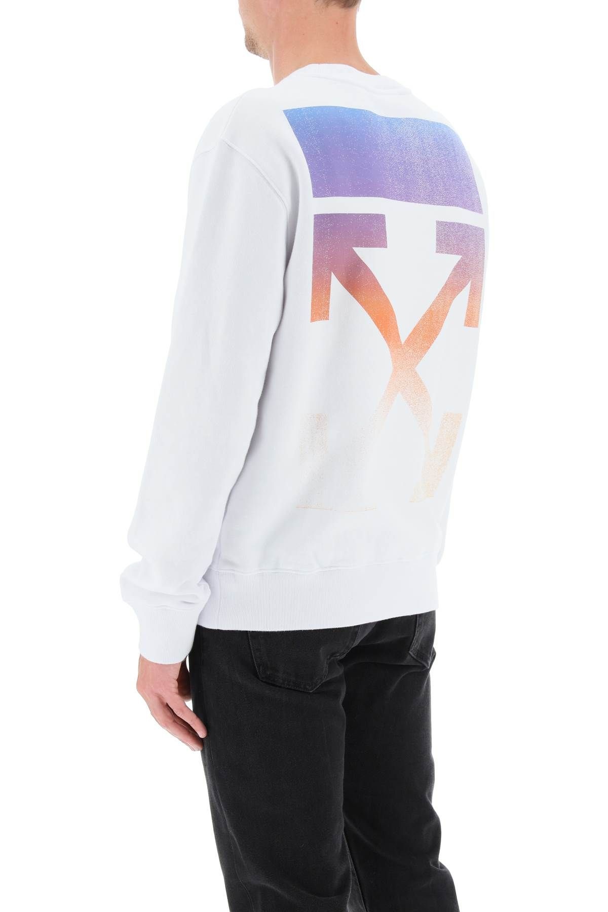 DEGRADE ARROWS SWEATSHIRT - 4