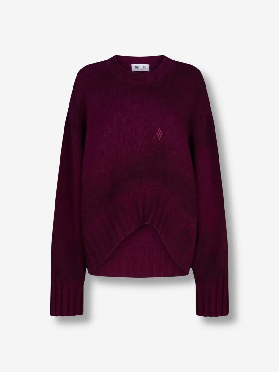 The Attico Asymmetrical Sweater - 1