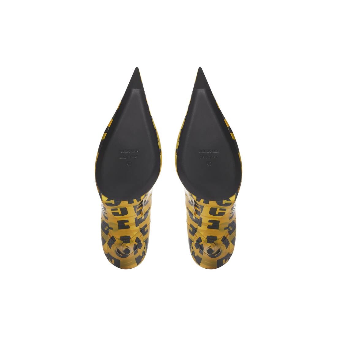 Women's Knife 110mm Pump  in Yellow - 7