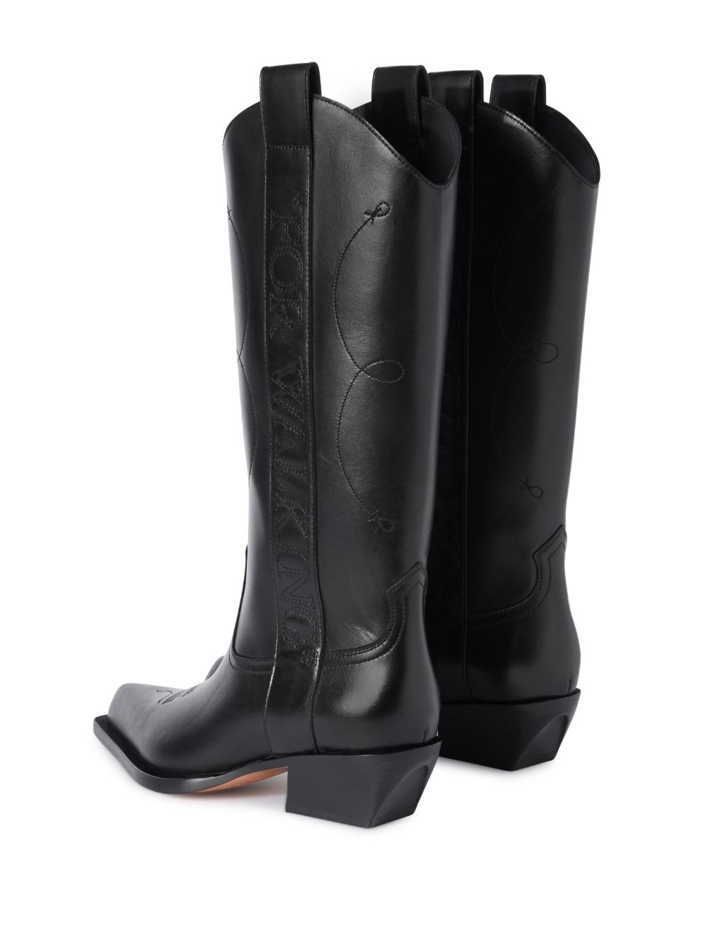 For Walking leather boots - 3
