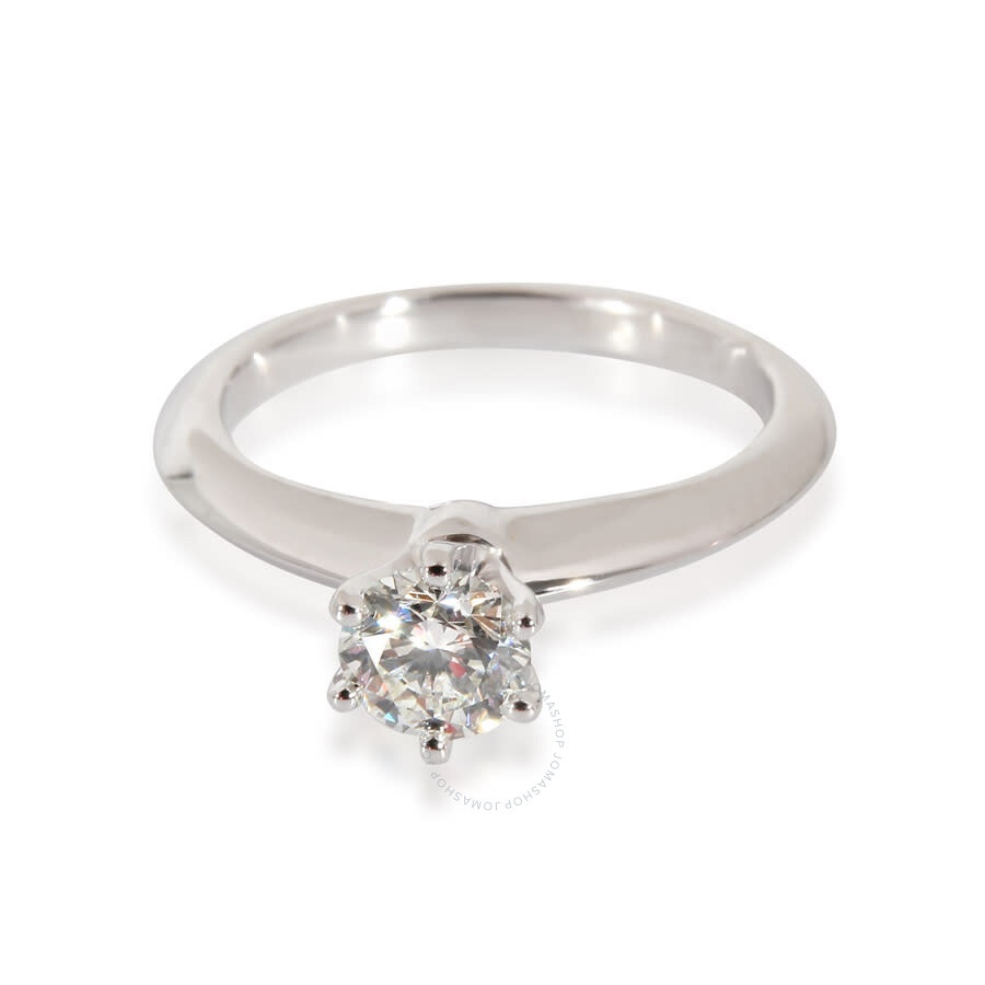 Pre-Owned Tiffany & Co. Solitaire Engagement Ring In Platinum .40 CTW. - 2