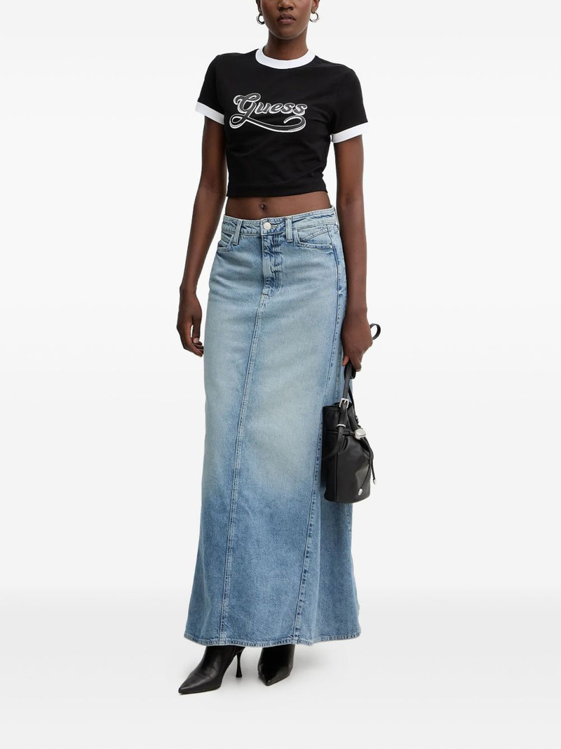 GUESS USA denim maxi skirt outlook