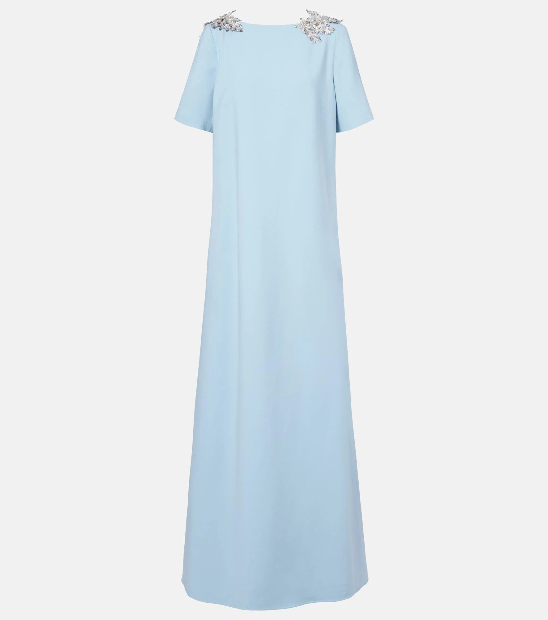 Fern sequined wool-blend gown - 1