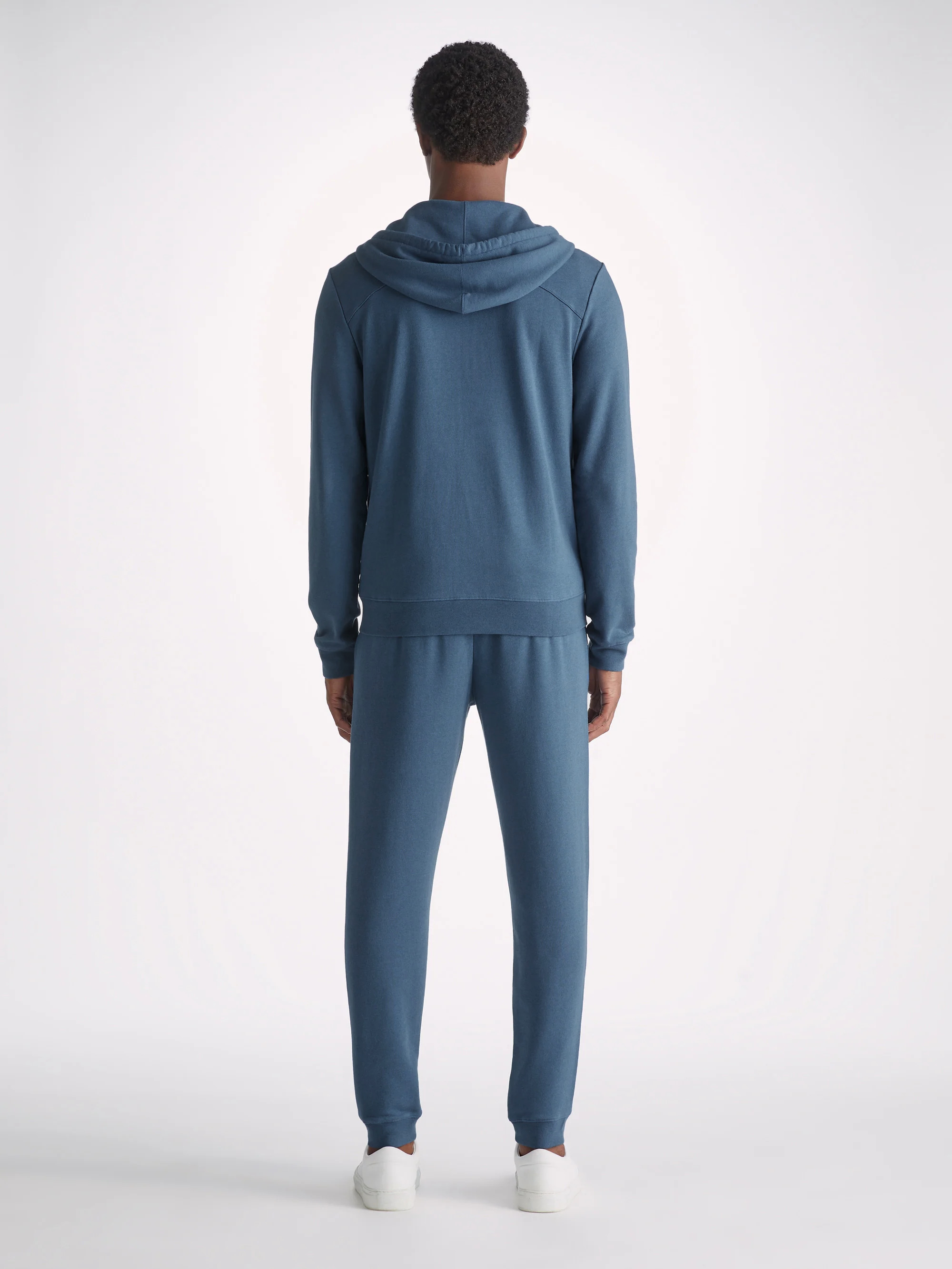 Men's Hoodie Quinn Cotton Modal Denim - 4