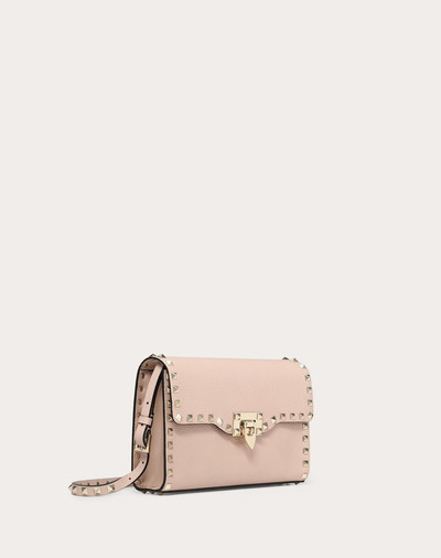 Valentino Small Rockstud Grainy Calfskin Crossbody Bag outlook