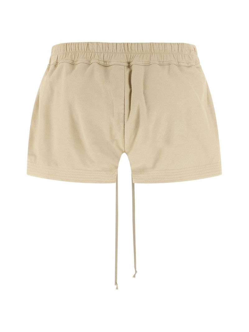 Rick Owens Fog drawstring shorts outlook