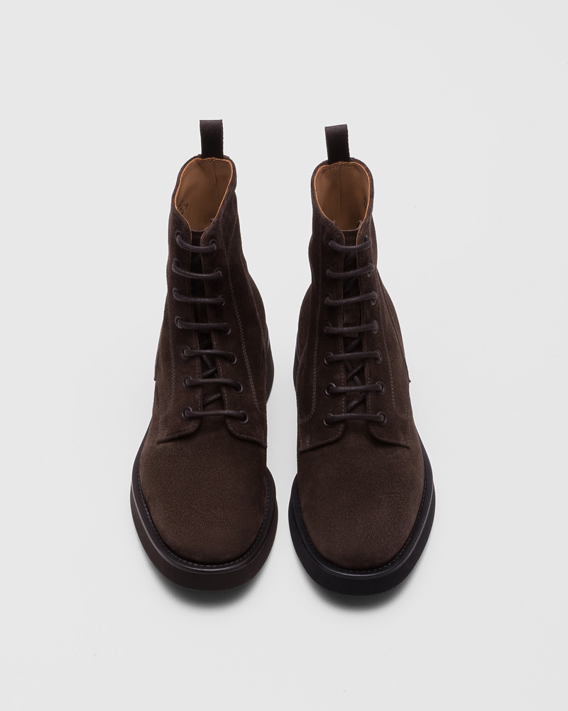 Suede Lace-Up Boot 5