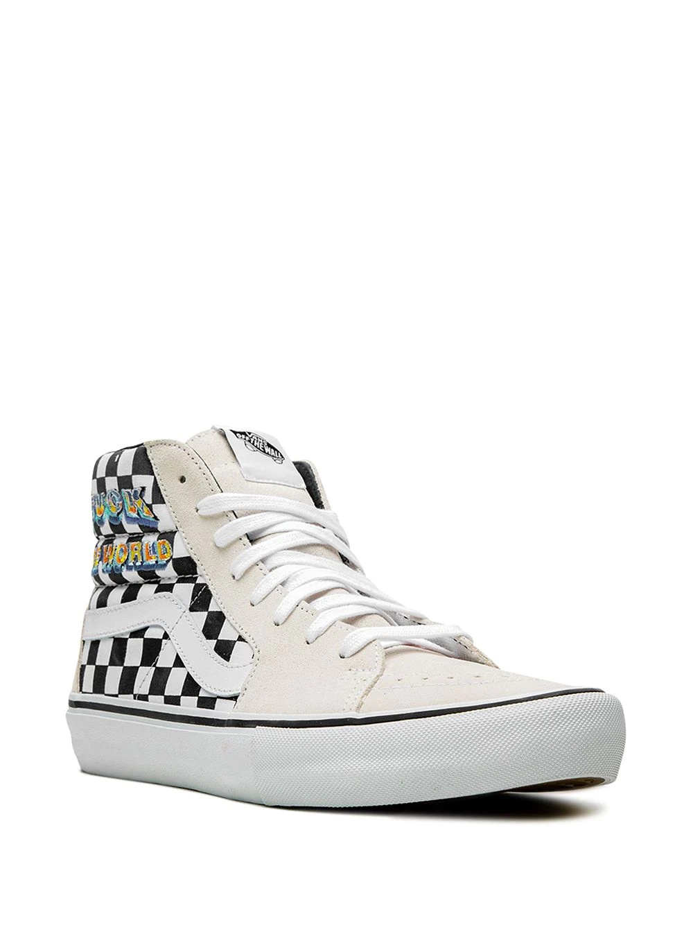 x Supreme Sk8-Hi Pro "F*ck The World - Checkerboard" sneakers - 2