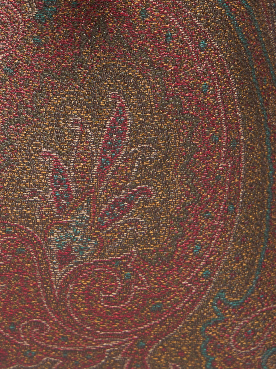 SMALL PAISLEY BUCKET BAG - 7