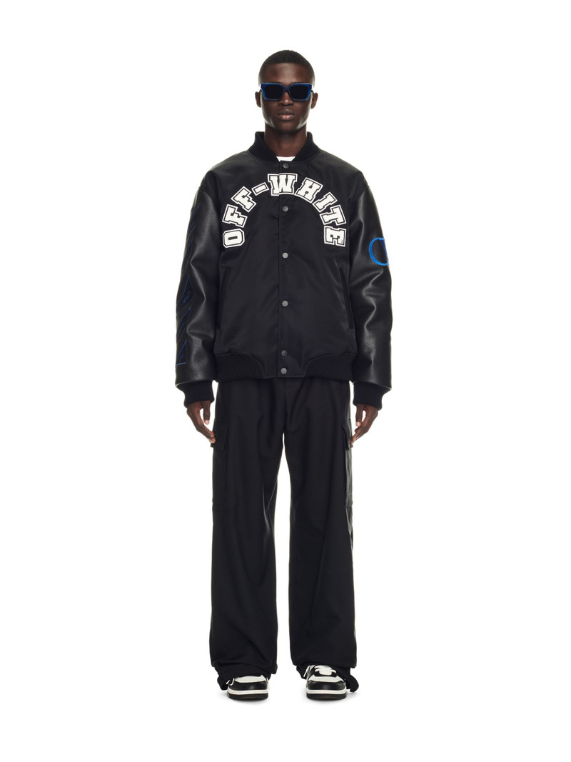 Off-White Baseball Over Varsity Jacket outlook