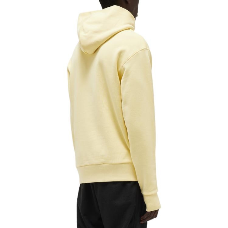 adidas x Pharrell Humanrace Logo Hoodie 'Yellow' H46993 - 5