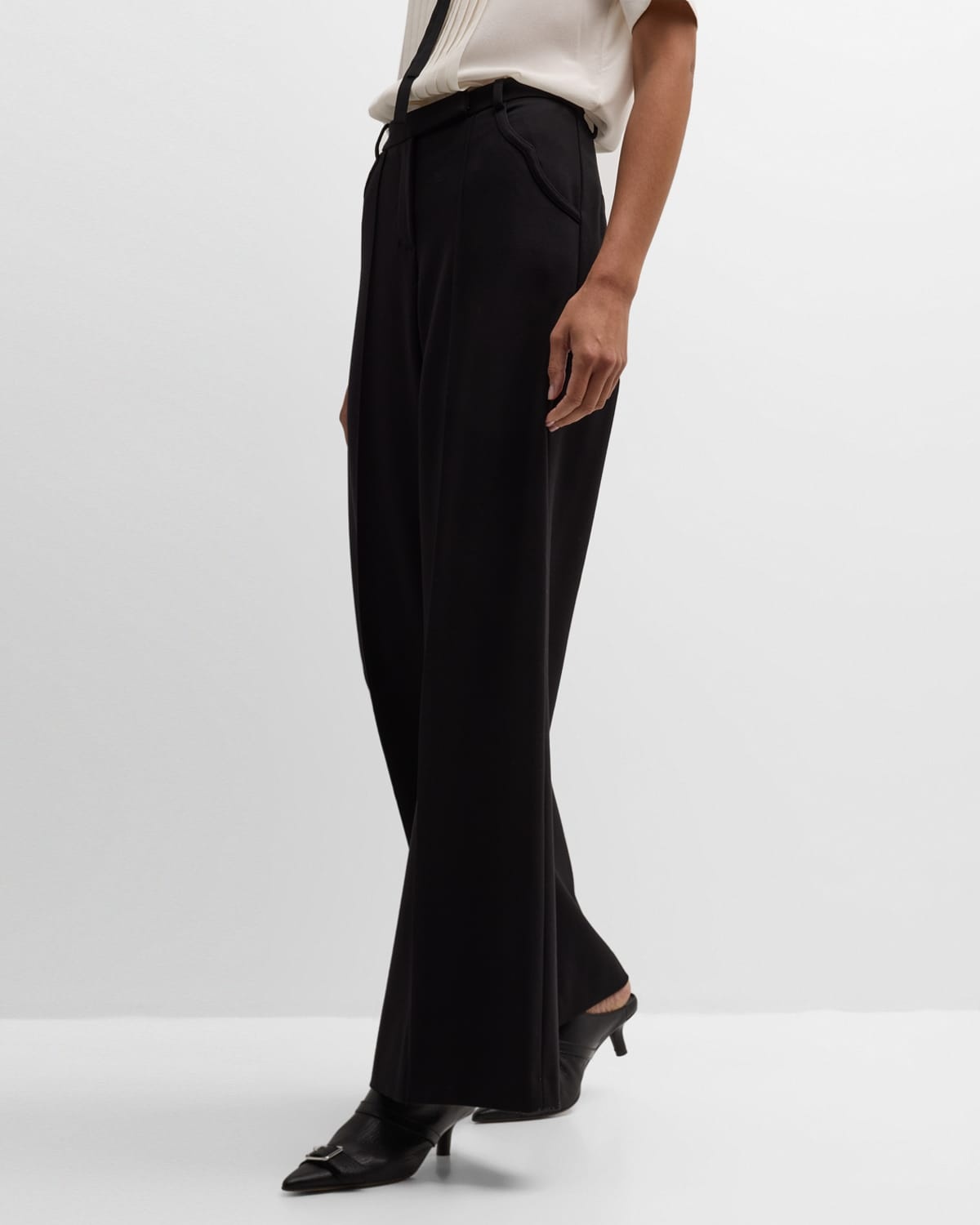 Emotional Essence I High-Rise Wide-Leg Pants - 7