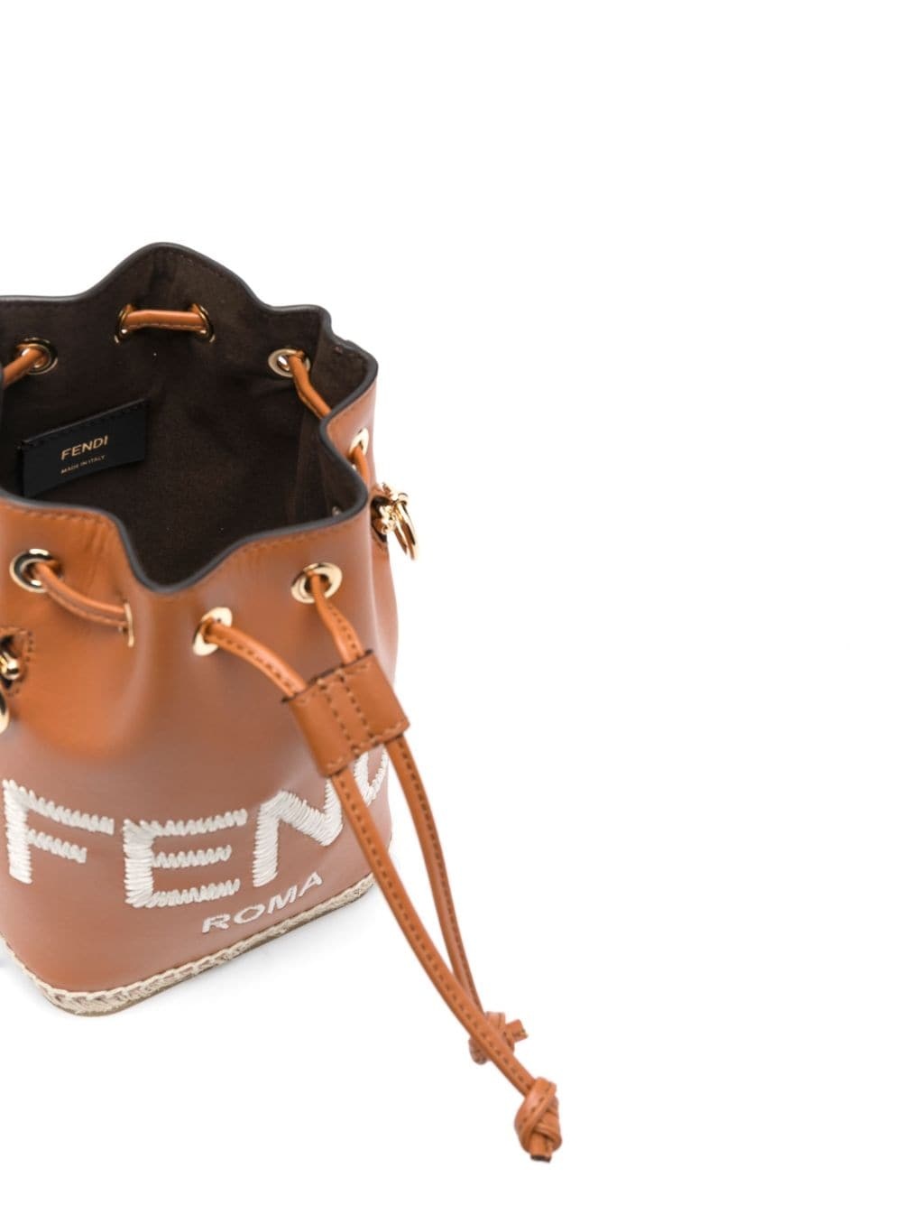 small Mon Tresor leather bucket bag - 5