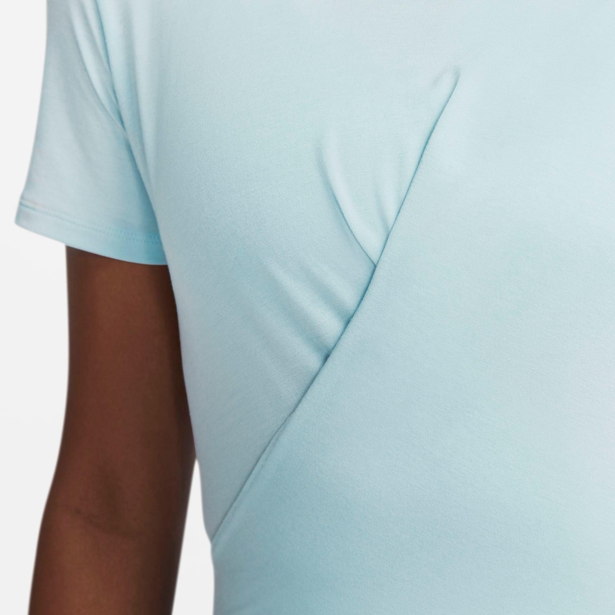 WOMEN'S NIKE DRI-FIT ONE LUXE TWIST STANDARD FIT SHORT-SLEEVE SHIRT - 5