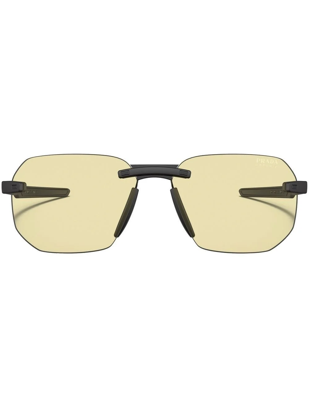 logo-print sunglasses - 1