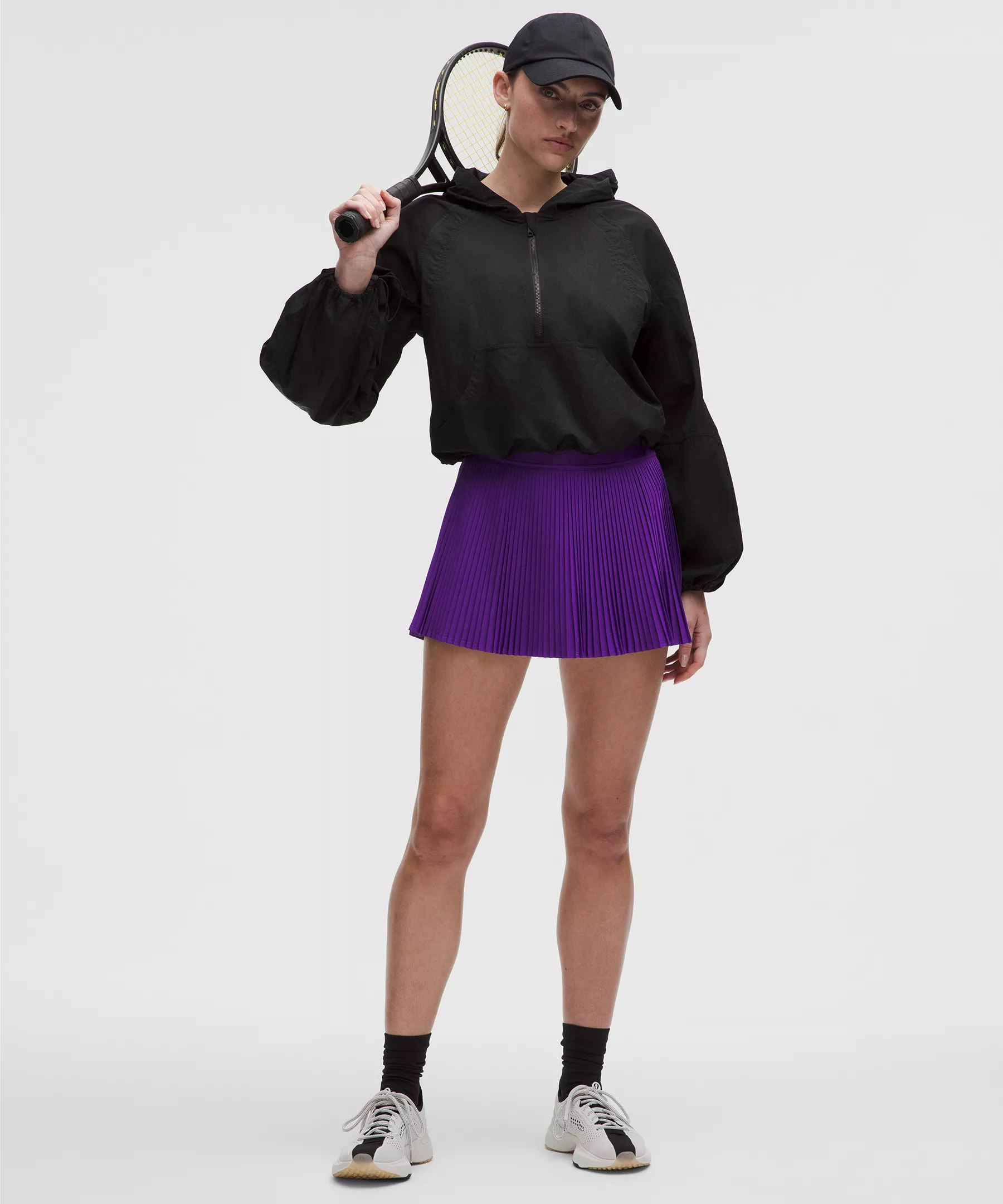 Varsity High-Rise Pleated Tennis Skirt - 7