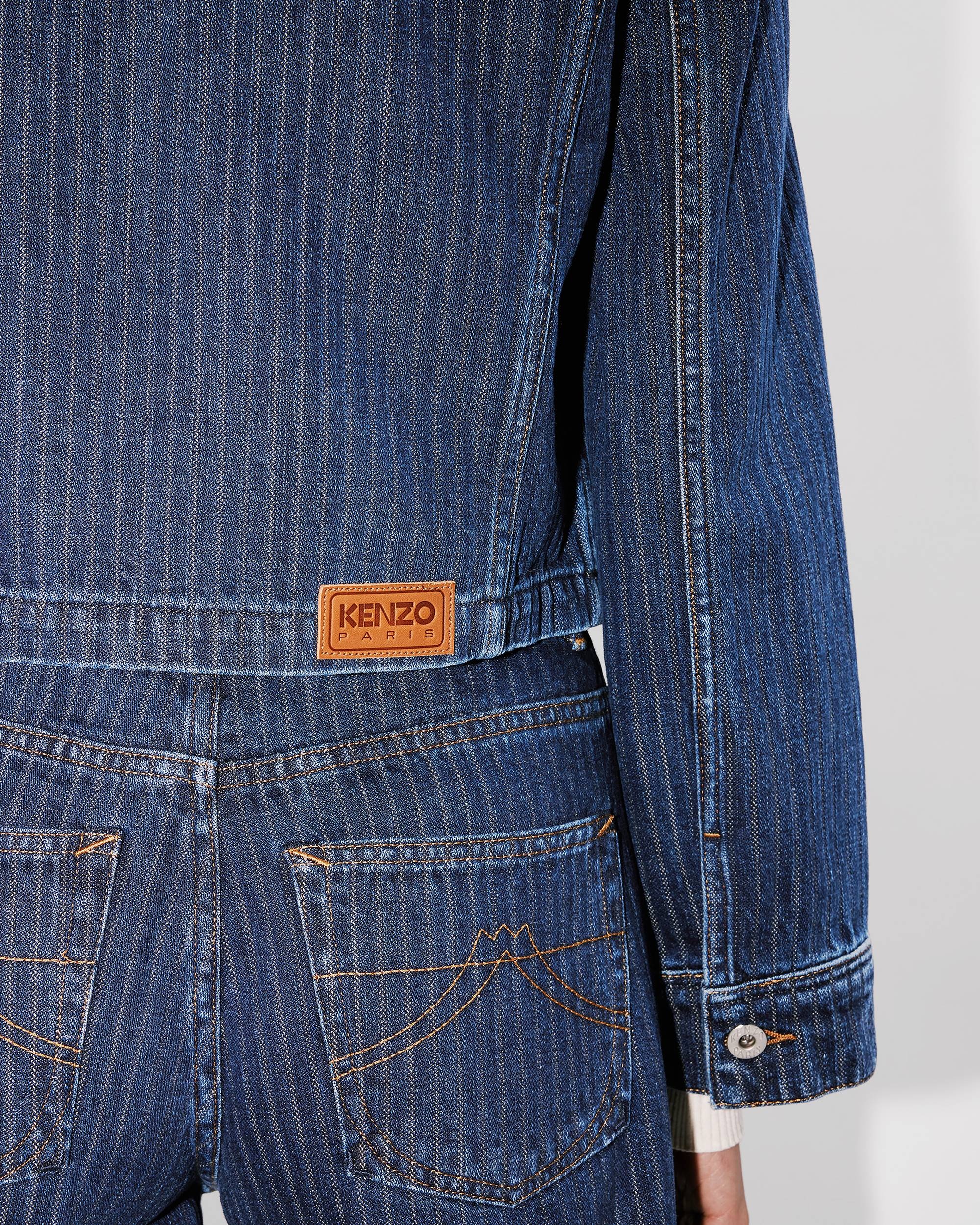 Trucker jacket in japanese denim - 9