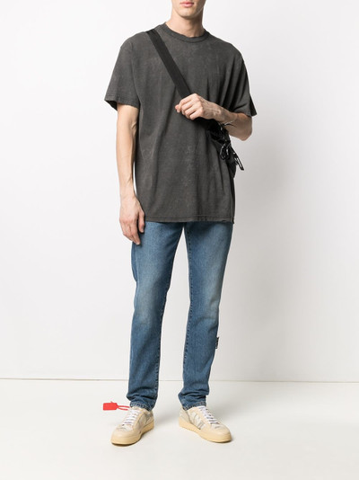 GALLERY DEPT. faded effect-cotton T-shirt outlook