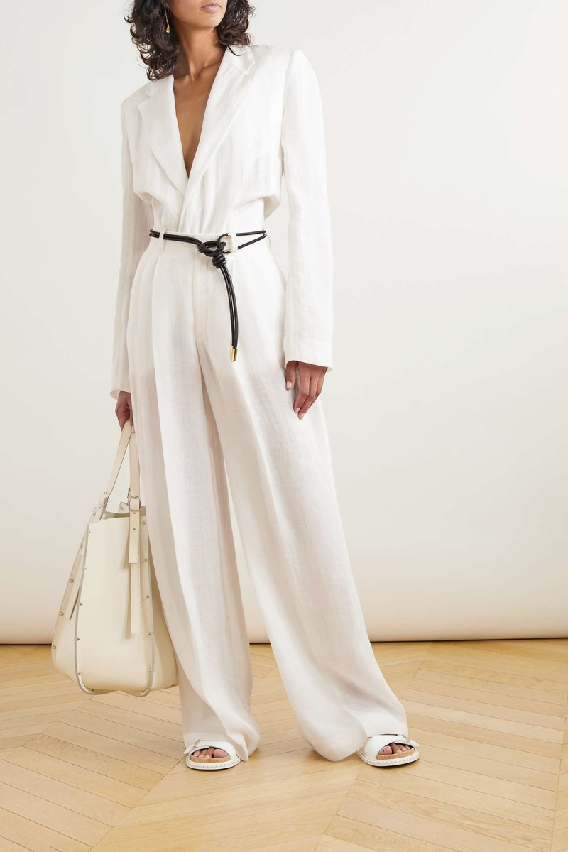 Chloé Ramie wide-leg pants outlook
