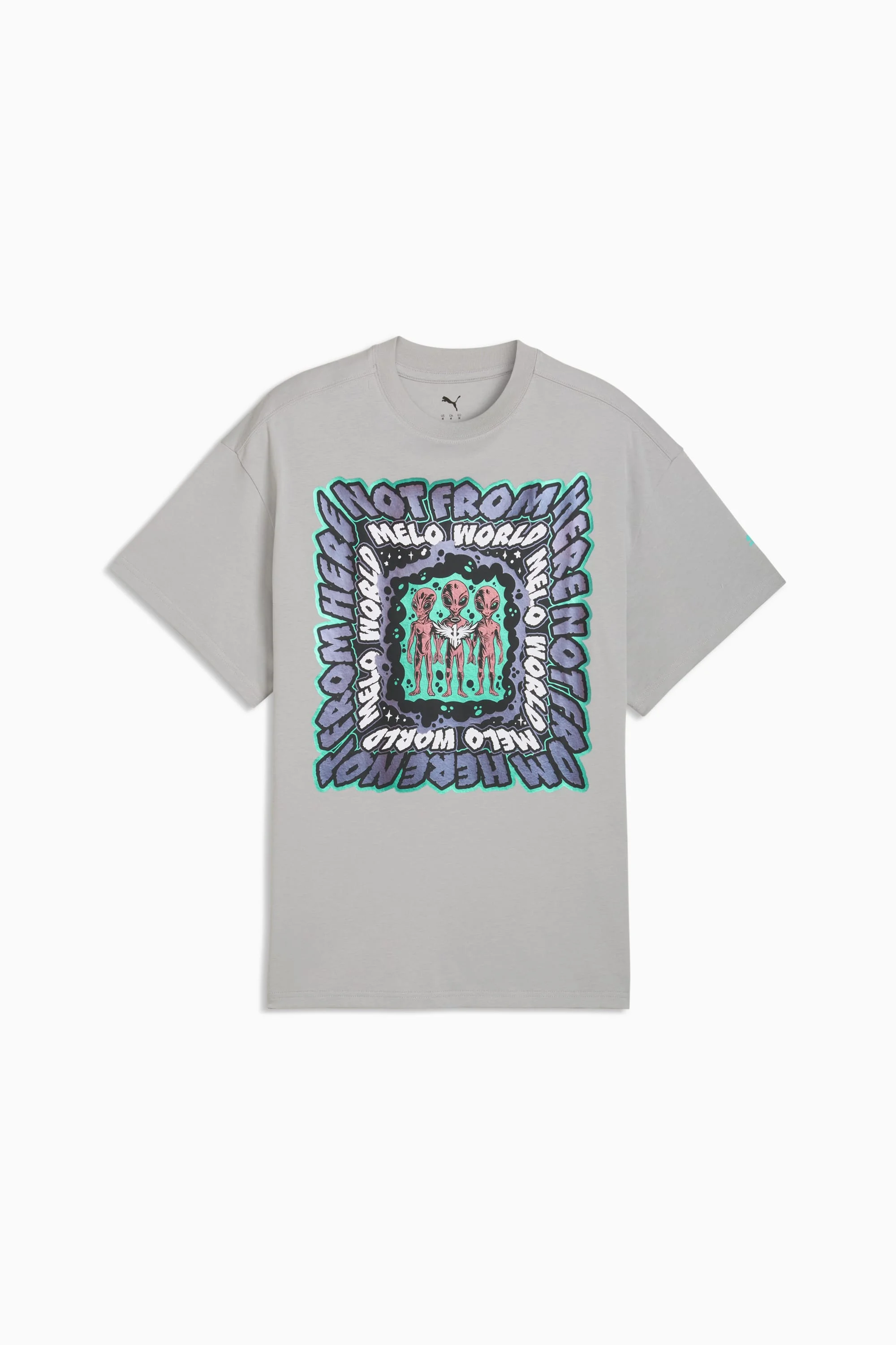 Melo World Tee II Oversized Tee Men - 1