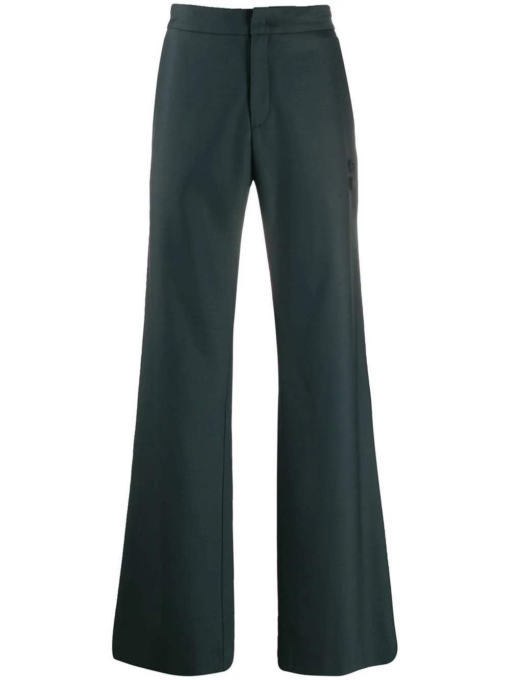 wide leg tailored trousers - 1