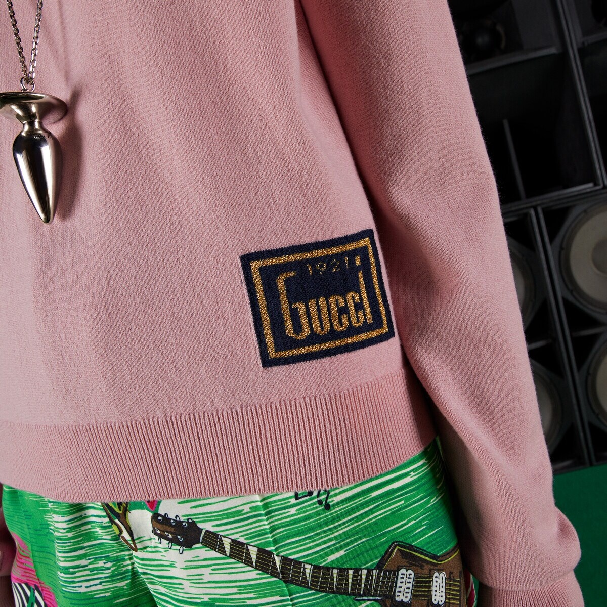 '1921 Gucci' wool sweater - 4