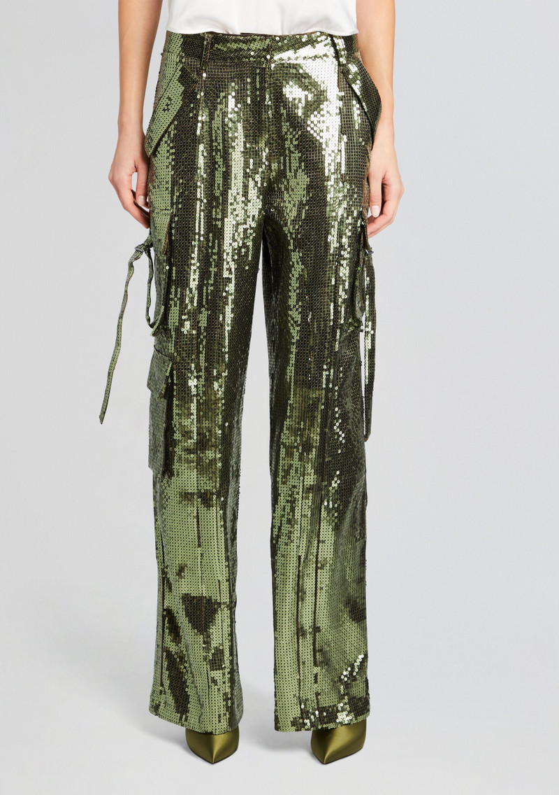 ANDRÉ CARGO SEQUIN PANT 1